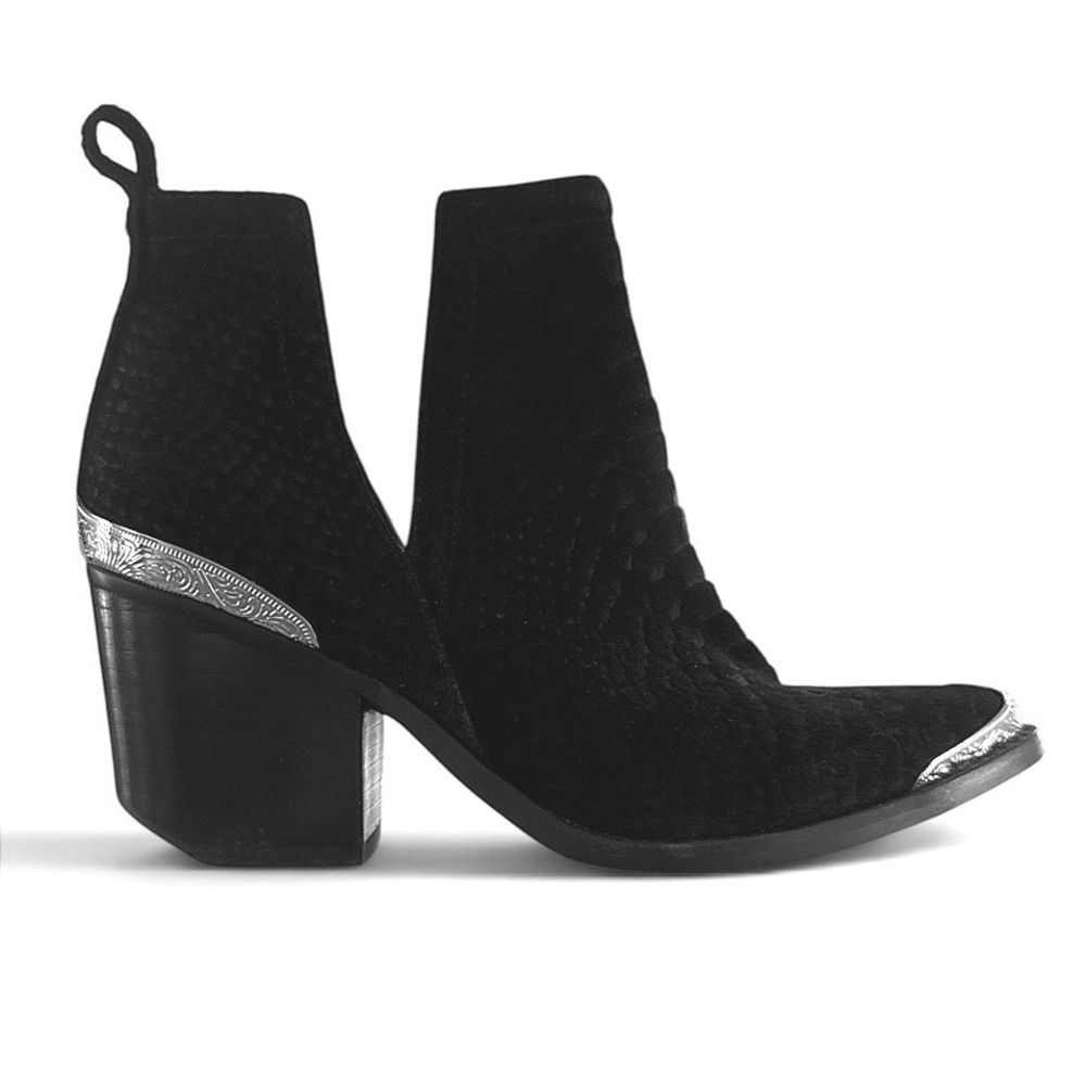 Jeffrey Campbell Cromwell Western Ankle Boots